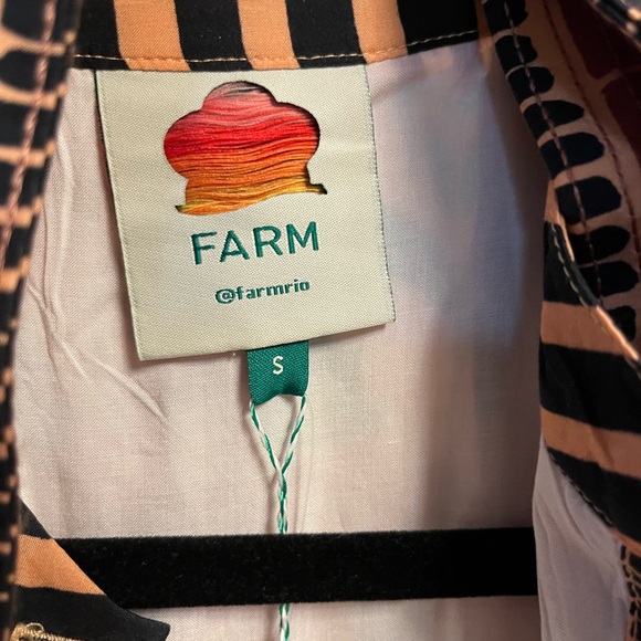 Farm Riad riad floral mini dress - Picture 2 of 6